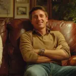 Father giving a positive recommendation for teen rehab programme