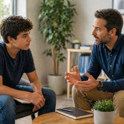 One-to-one mentoring guidance session