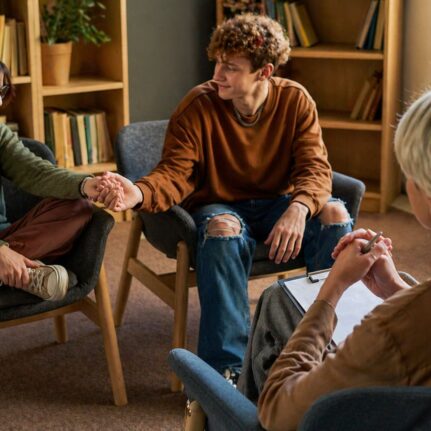 Teen support session