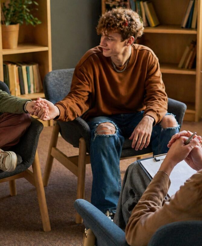 Teen support session