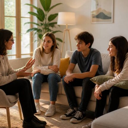 adolescent group supportive environment