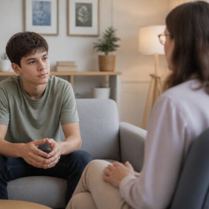teen calm supportive session